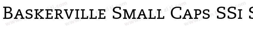 Baskerville Small Caps SSi Small Caps字体转换